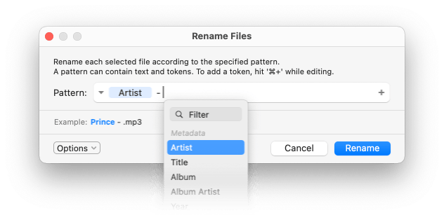 Meta music tag editor for mac